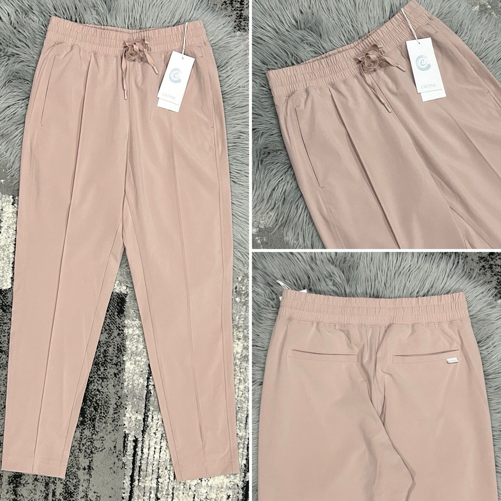 Calme Elements Track Pants by Johnny Was (pink Beige) Women's XS NWT $138
